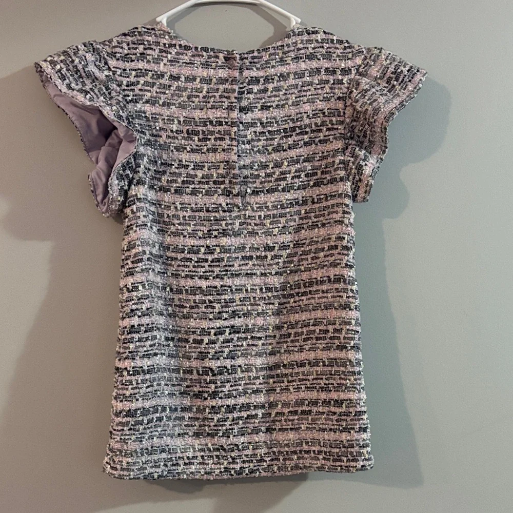 Janie and Jack Multicolor Tweed Dress
